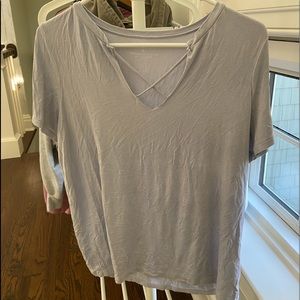 American Eagle shirt lavender
